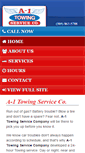 Mobile Screenshot of a1towingservicegallup.com
